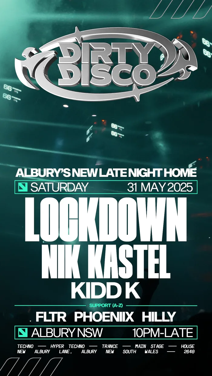 Dirty Disco 002 flyer