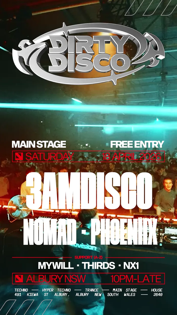 Dirty Disco 005 flyer