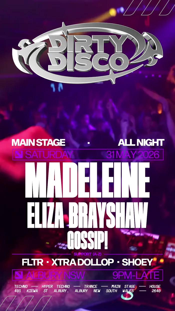 Dirty Disco 006 flyer